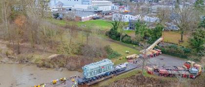 Along the shore with 286 tonnes